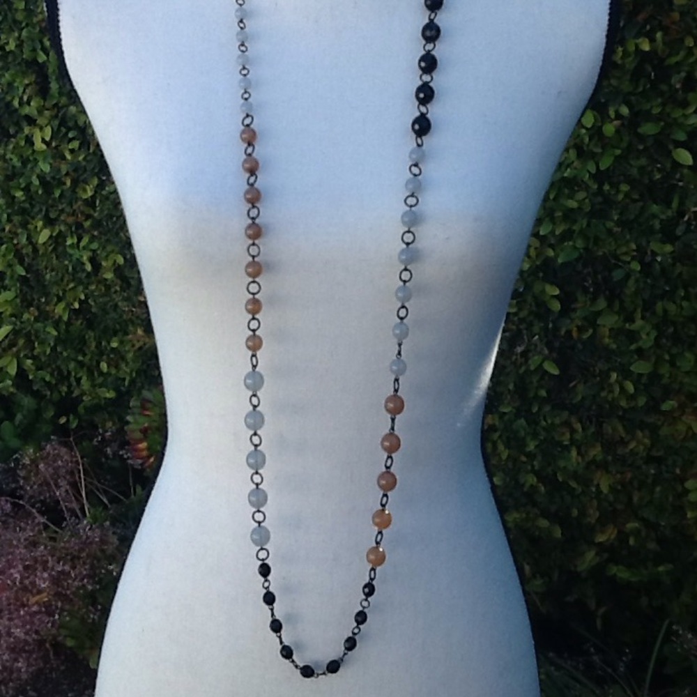 Ben Amun Bead and Chain Necklace